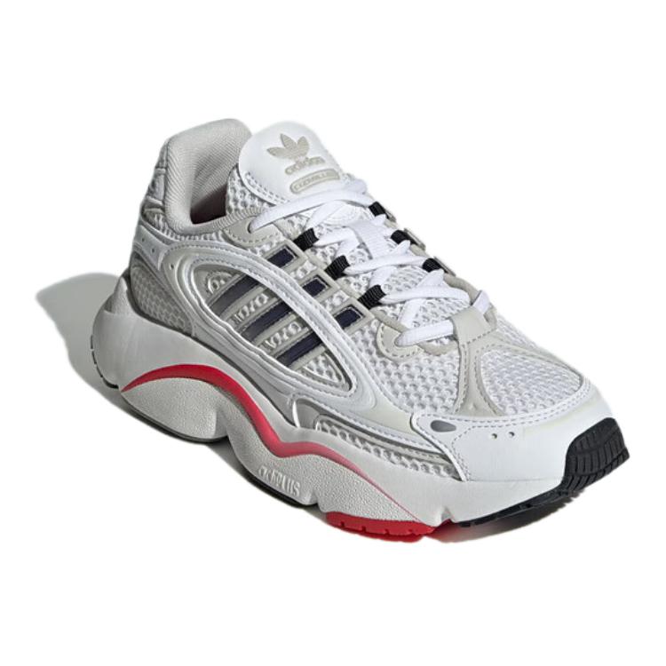 Adidas Оригинальные Ozmillen Удобные Универсальные Нескользящие Износостойкие Низкие Повседневные Кроссовки Детские Белые IG4269