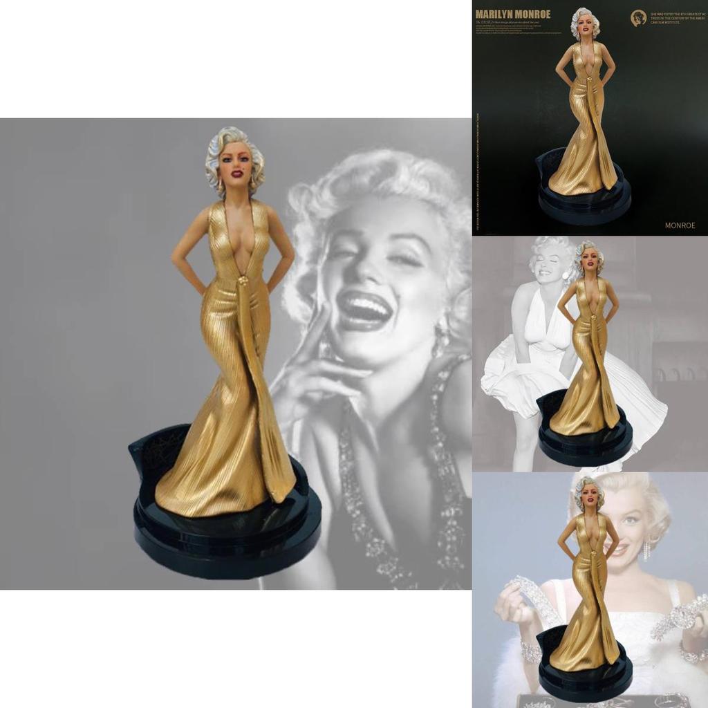 Monroe 1/4 Scale Statue Pvc Cartoon Figure Cake Decoration Model