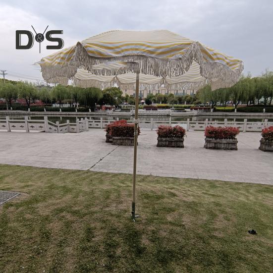 Держатель для зонта на патио, прочный, устойчивый к погодным условиям, для пляжа, песка, двора, лужайки, подставка для зонта, основание, наземный шип, аксессуары для зонта