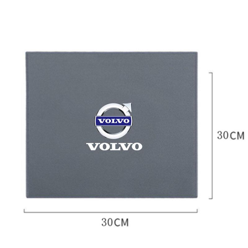 cvtwp8 Car Towel Double-sided Coral Fleece Auto Cleaning Cloth for Volvo xc60 s60 v40 v50 v60 s80 s40 c30 awd c70 s40 s60 s80 s90 v70