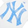 Новая футболка MLB New York Yankees SS22 Унисекс Белая 3ATS53023-50WHS