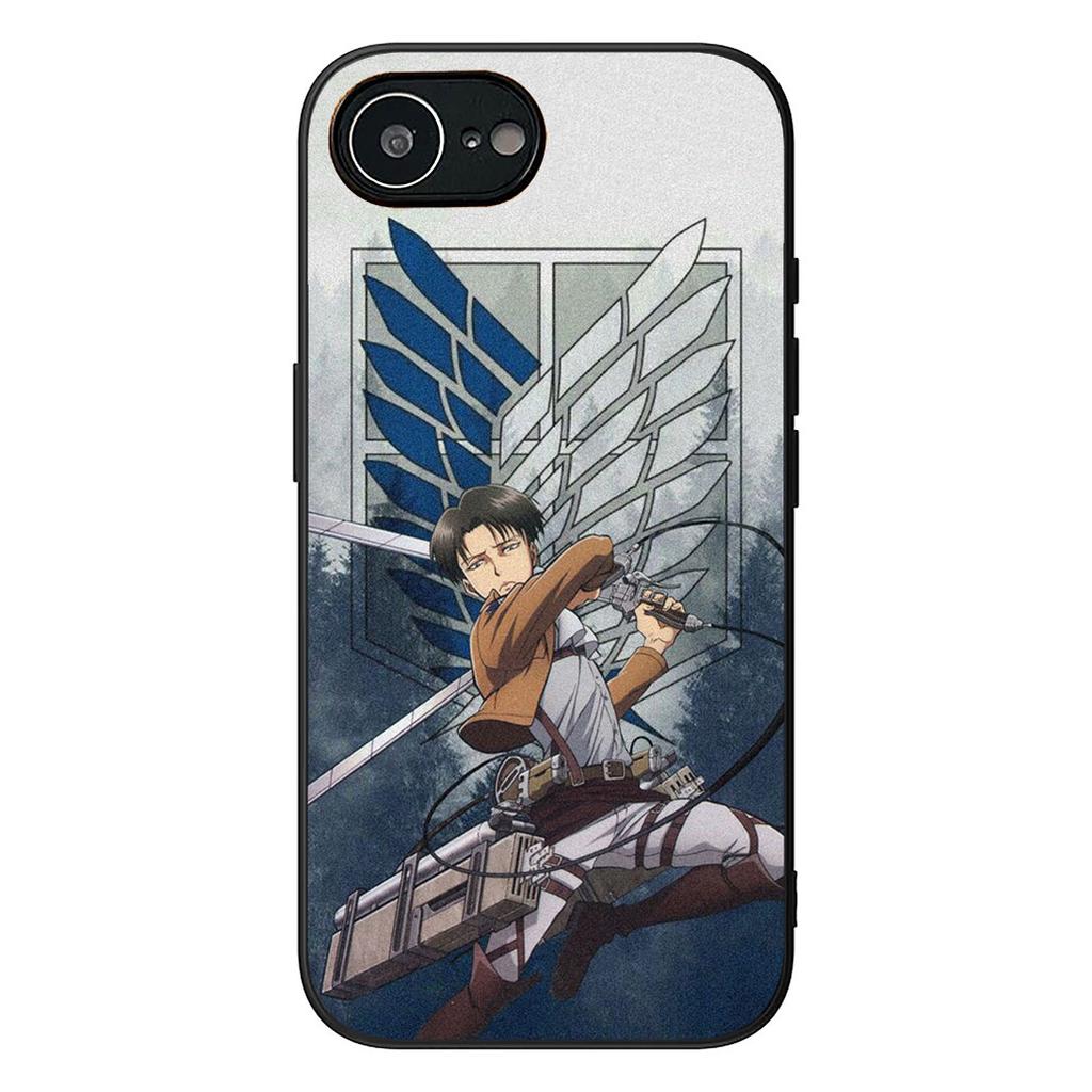 Чехол для телефона Attack on Titan Эрен Йегер Леви для Xiaomi Redmi Note 13 14 ProPlus Pro Plus 14C A4 13C Pro+ Note14 Защитный чехол