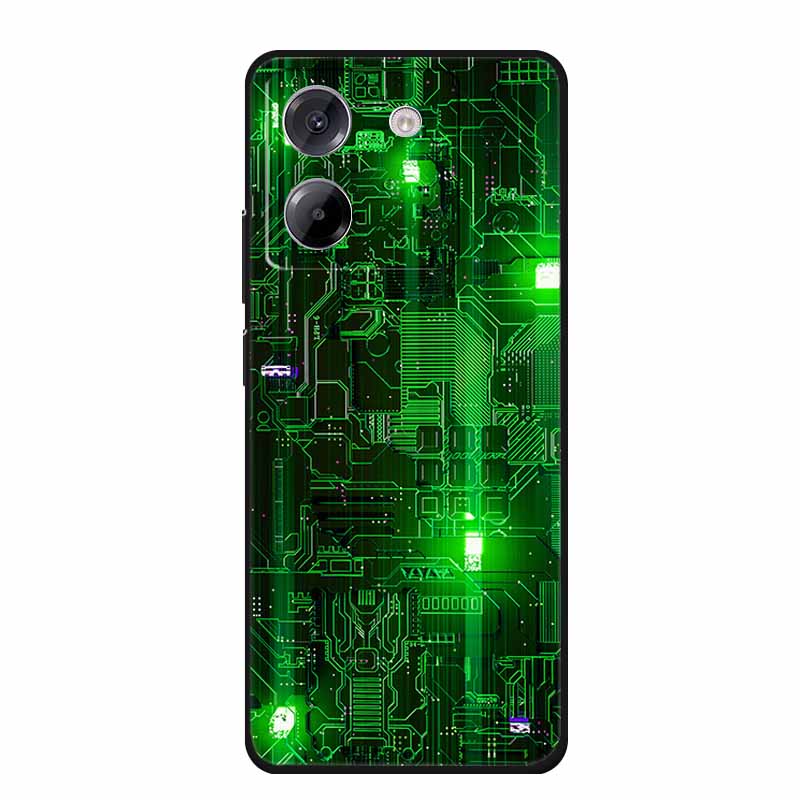 Для Xiaomi Poco M7 Pro 5G Чехол M7Pro Coque Черный Силиконовый Мягкий Задний Чехол Для Poco M7 Pro Чехол Для Телефона PocoM7 Pro Funda 6.67"