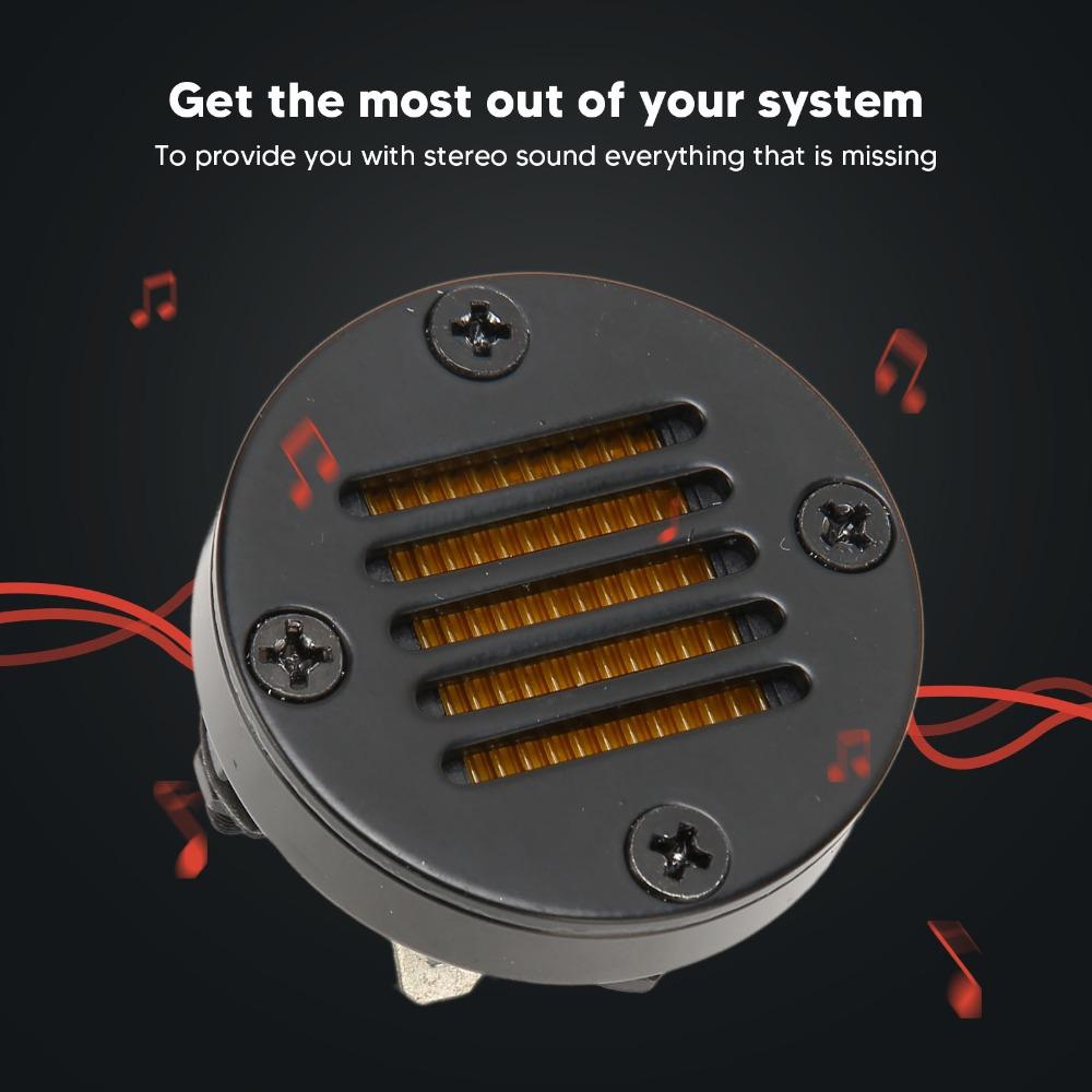 Metal Shell Super Tweeter Speaker 3KHz‑33KHz AMT-40 Super Belt Type Tweeter Sound Upgrade