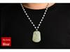 Подвеска Hetian Jade со знаком зодиака - Сертифицированное унисекс украшение