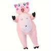 Cosplay Adult Pig Inflatable Costume For Halloween Parties Stage Performances