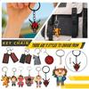 Creative Keychains, -themed Keychains Are Suitable For Keys, Backpacks, Water Cups, Decorative Statues And Gifts