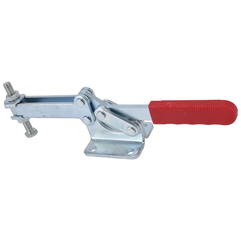 Зажим шарнирный большой с удерживающей силой 630 кг, прочный горизонтальный быстроразъемный зажим, крепежное приспособление