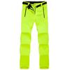 Fashion Outdoor Woman Winter Hiking Ski Pants Warm Fleece Padded Windproof Waterproof Trousers