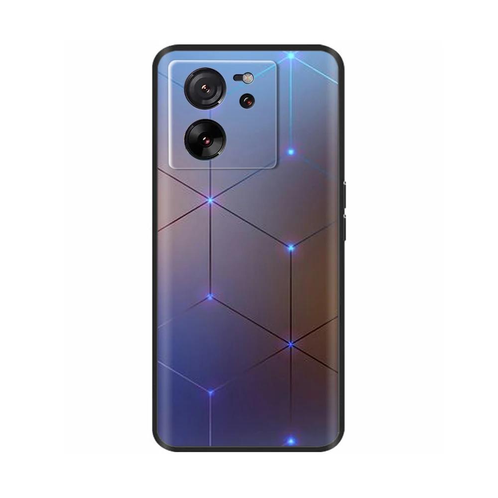 Мягкий прозрачный чехол из ТПУ для Xiaomi 13T Pro Чехол Mi13T Силиконовый окрашенный чехол для телефона для Xiaomi Mi 13T Pro 13TPro Fundas Coque