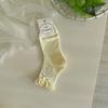 Songmu'S Bow Flower Bud Mouth Polka Dot Boneless Socks New Korean Mid-Tube Socks Women
