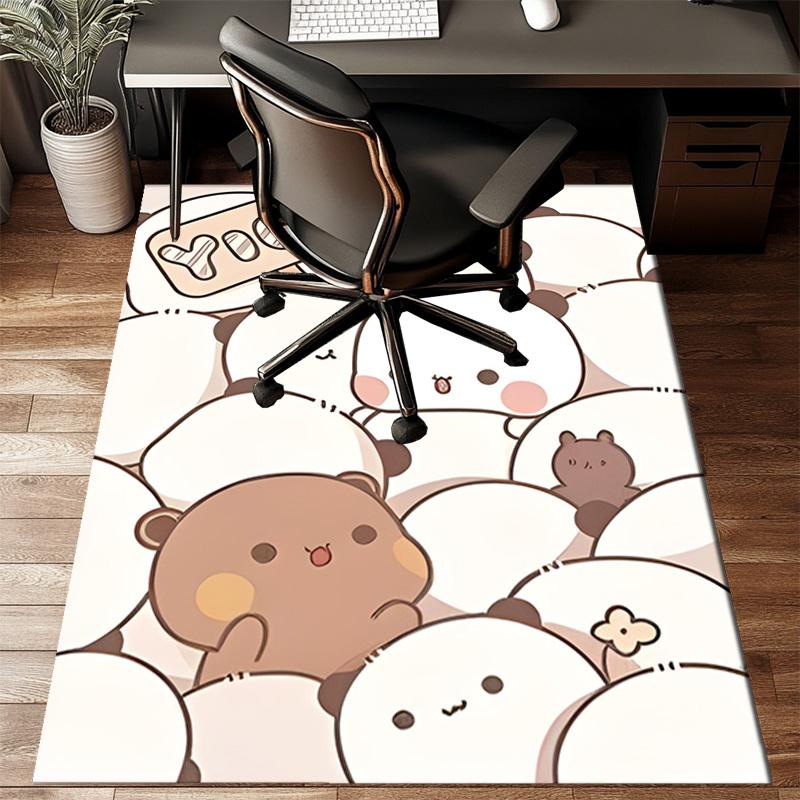 1PC Bobo Dudu Carpet Floor mat, Anti-slip mat Chair rug For livingroom,Bedroom, doormat home decor Gift Christmas Gifts