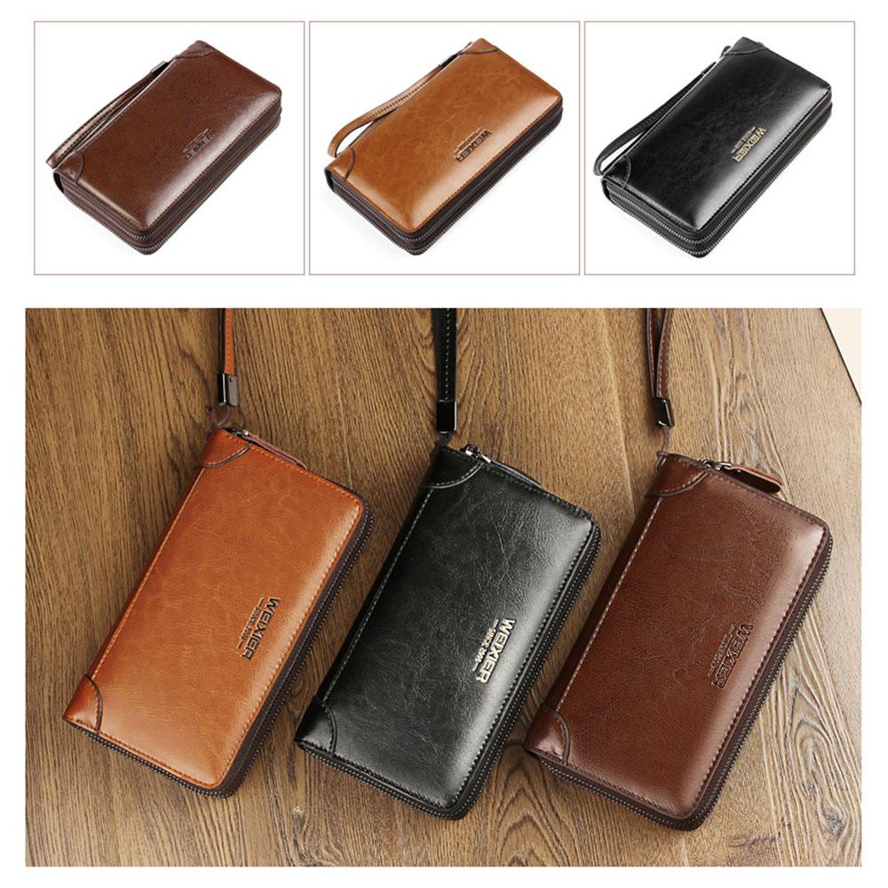Мужская сумка- кошелек с отделами для телефона, денег и карт