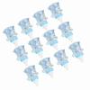 12pcs With Ribbons Candy Chocolate Bottles Mini Milk Bottles Candy Present Bottles  Home Party Decor