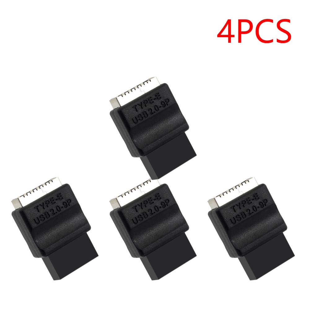 Адаптер USB C для материнской платы Адаптер USB 2.0 9-контактный на Type-E Female Адаптер-удлинитель Type-C Socket на 9Pin Для настольного ПК
