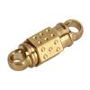 360° Rotation Key Rings Brass Snap Lock Holder Durable Keychain  Outdoor Activities