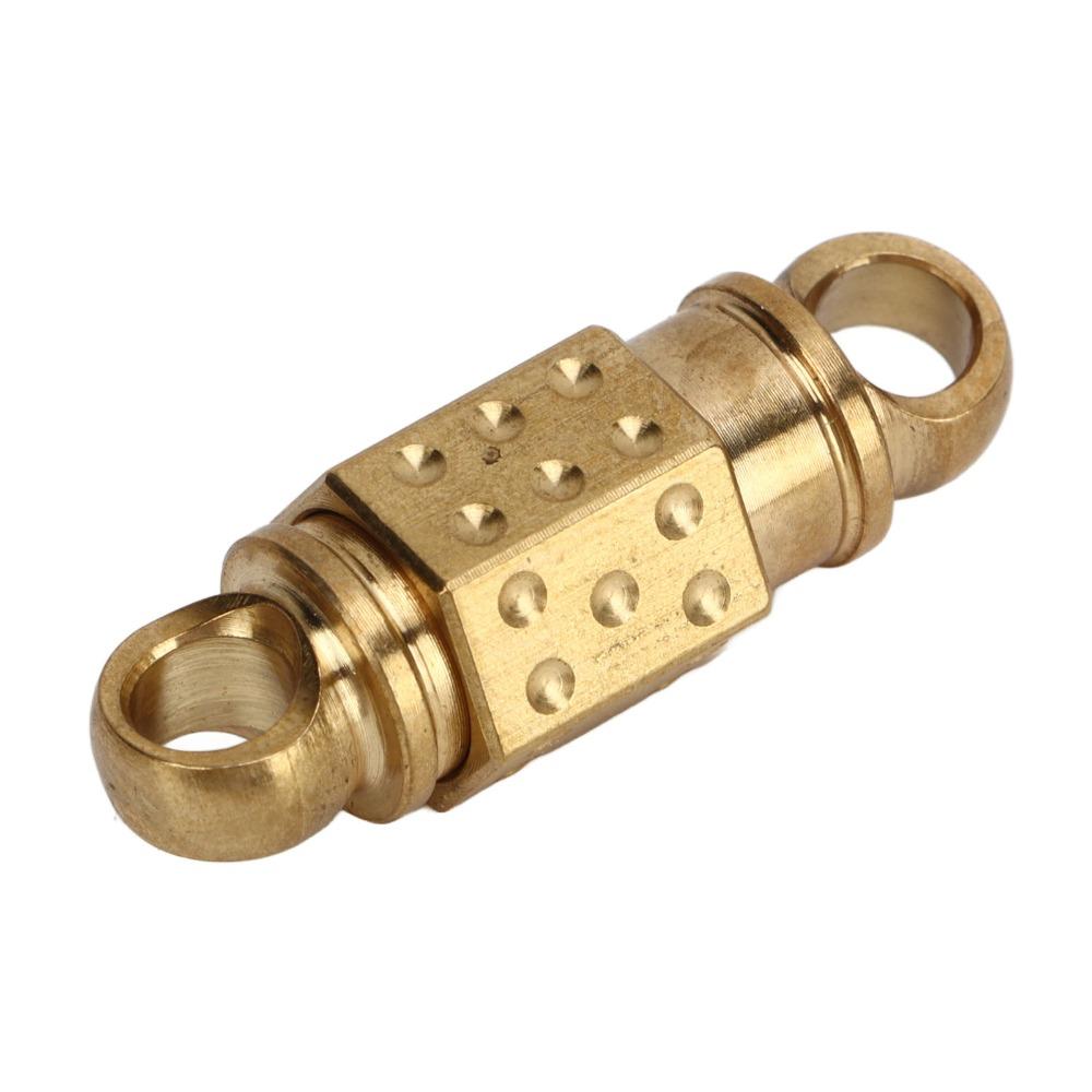 360° Rotation Key Rings Brass Snap Lock Holder Durable Keychain  Outdoor Activities