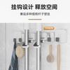 Adhesive Wall-Mounted Mop and Broom Holder