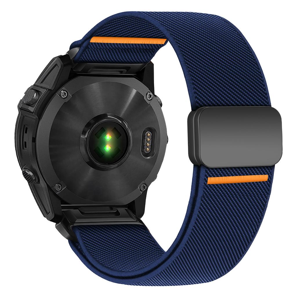 Магнитный нейлоновый ремешок для Garmin Fenix 8 7 Pro 7S 6X 6 5Plus Venu 3 Tactix 7 браслет correa Fenix 8 7x 26мм 22мм Quick Fit ремешок