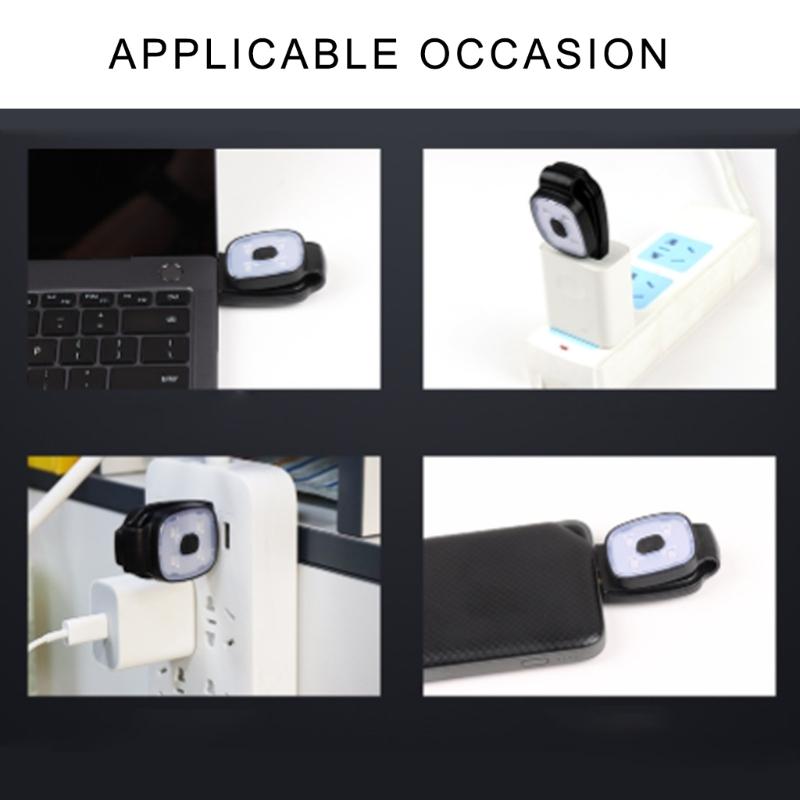 Перезаряжаемый от USB Нагрудный фонарь для ночного бега Фонарик Легкий Безопасные фонари для бега Светодиодные накладные фонари Маленький налобный фонарь