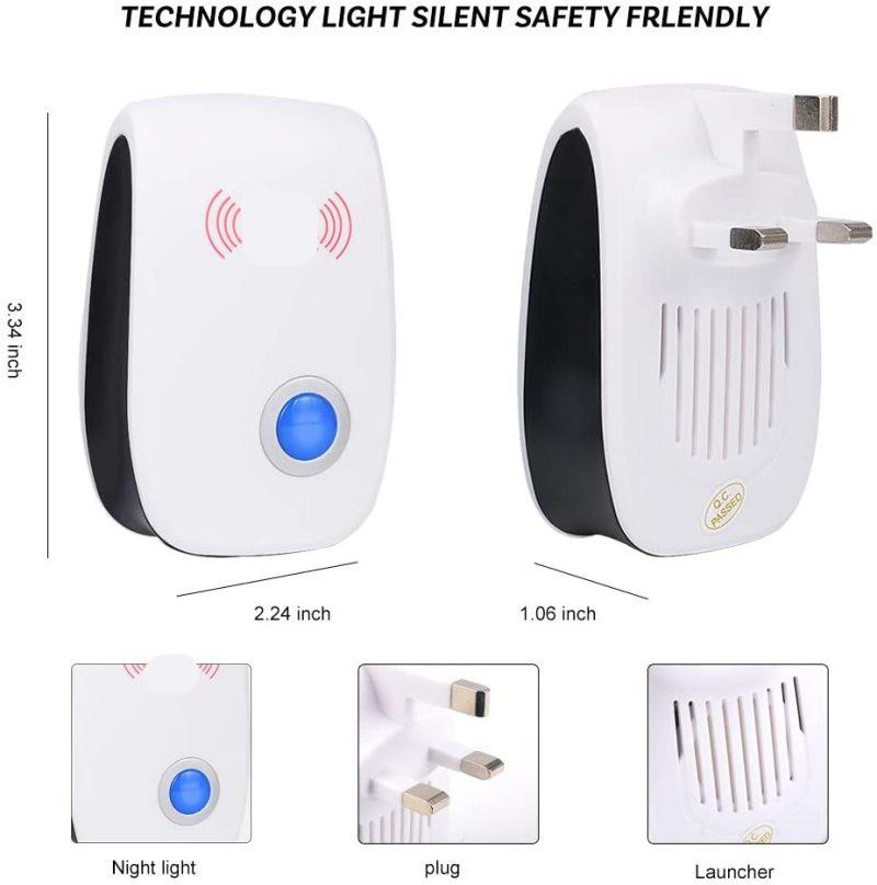 Ультрозвуковой отпугиватель от крыс, комаров и других насекомых