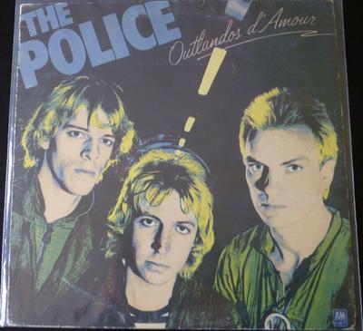 Виниловая пластинка POLICE Outlandos Damour AMLH68502 AM 1978 UK Rock Б/у