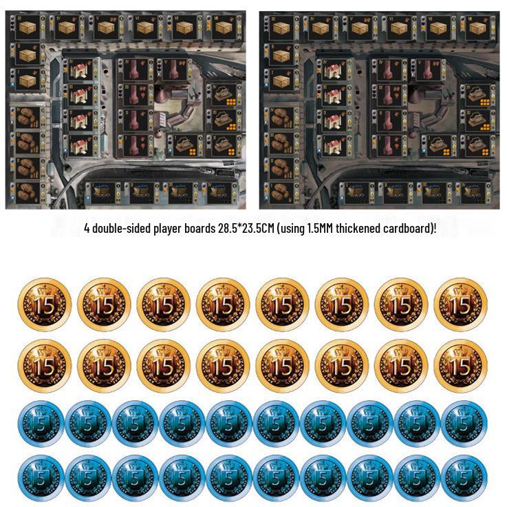 Birmingham Industrial Revolution Board Game for 2-4 Players - Adult Casual Party