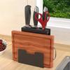 Kitchen Chopping Board and Knife Rack