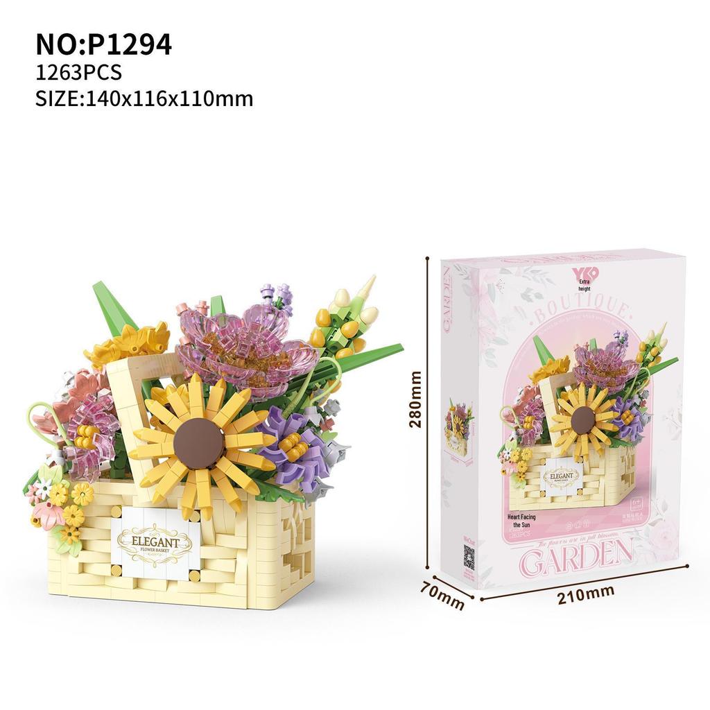 Суккулентный букет из цветов, конструктор - Праздничные подарки и игрушки