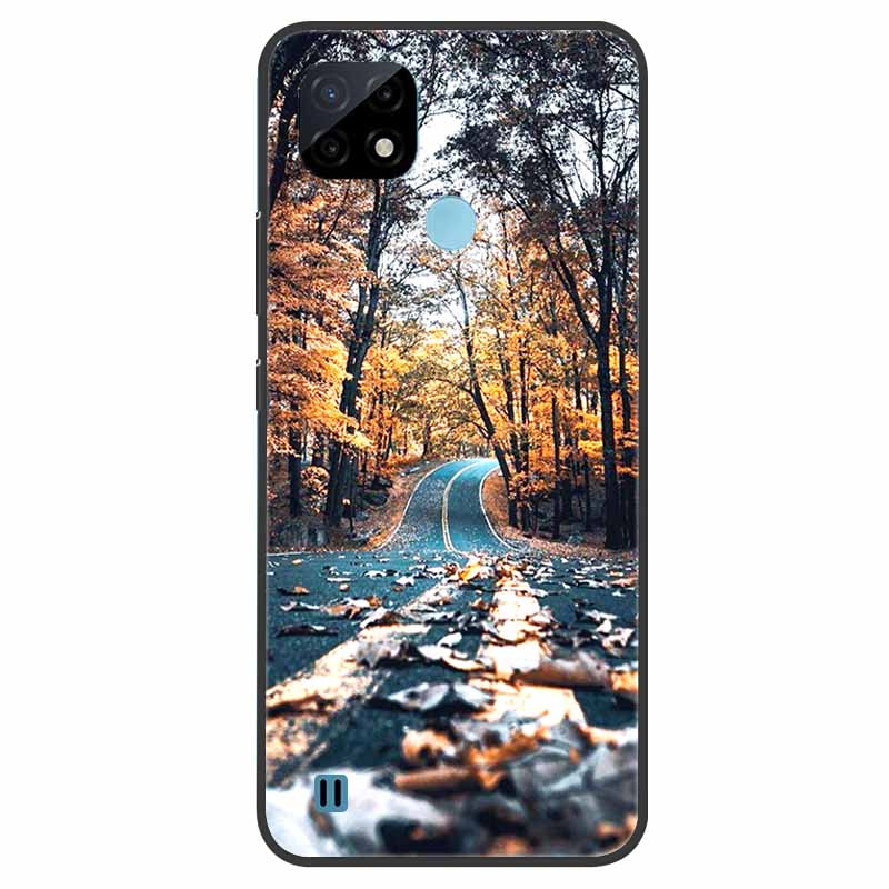 Для Realme C21 чехол противоударный мягкий силиконовый чехол из ТПУ для Realme C31 C21Y C25S C25 чехлы для телефонов Realme C21 C31 милый мультфильм