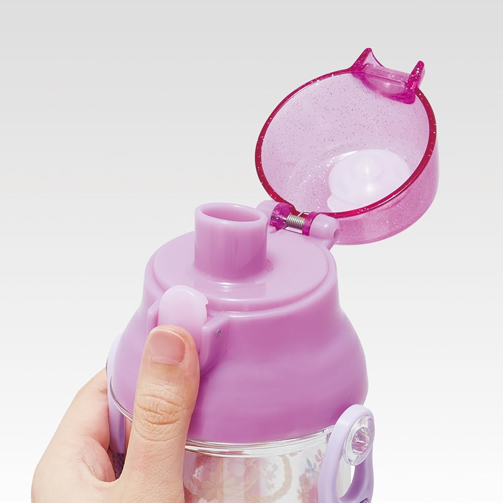 Skater Бутылка для воды 480 мл Disney Rapunzel on the Tower 24 Пластиковая прозрачная бутылка для детей Сделано в Японии PSB5TR-A