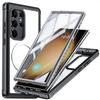 For Samsung Galaxy S25 Ultra Plus S23 Full 360 Magnet Protection Outdoor Waterproof Wireless Charge Case for Galaxy S24 Ultra