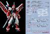 HG RG MG PG RE HiRM Robot MS Decals Gundam Astray Red Frame Fluorescent!! Detail-Up Water-Transfer (MG 1/100 Modified)