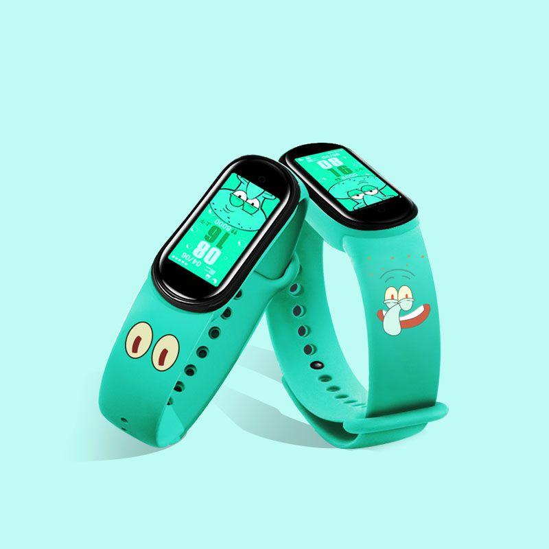 Силиконовый ремешок для Xiaomi Mi Band 3/4/5/6 Регулируемый и удобный браслет для спорта