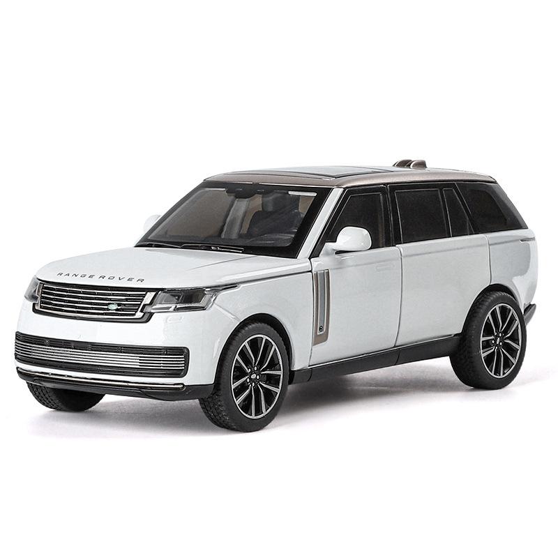 1/32 Металлическая литая модель внедорожника Range Rover, симуляция звука и света, внедорожник, детские игрушки, взрослые могут коллекционировать, украшения, подарки