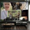 Emil Wall tapestry, aesthetic printed fabric blanket, suitable for bedroom, living room, and home decor.