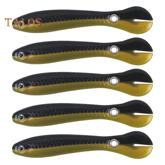 1/5 шт 10 см/6 г мягкая приманка вьюн силиконовая бионическая вьюн с отверстием искусственная рыболовная приманка для соленой воды пресноводного окуня судака форели змееголовой рыбалки