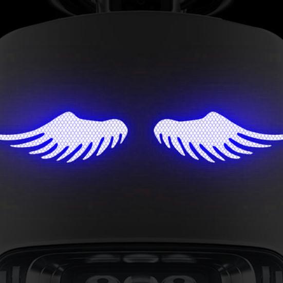 Наклейка на кузов автомобиля, практичная, высокая яркость, яркий цвет, крыло ангела, авто наклейка, автомобильные аксессуары