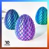 Крутилка-яйцо, Скользкое 3D-печатное яйцо-фиджет, Пасхальные яйца дракона, Необходимые мелочи для пасхальной корзины, Игрушка-фиджет для снятия стресса на стол для взрослых