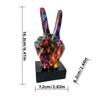 Graffiti Hand Gesture Ornament Art And Crafts Resin Gesture Statue Desktop Ring A Living Room Home Decoration