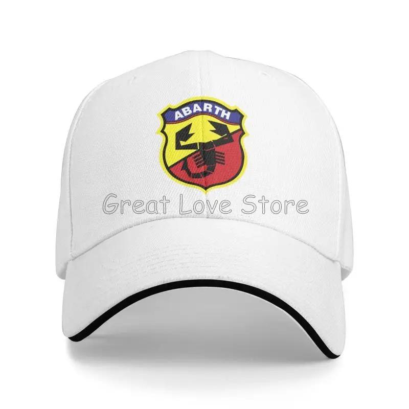 Индивидуальная Бейсболка-Сэндвич Abarth C Print Папа Шляпа Шляпа для Гольфа Летняя Для Улицы Путешествий Защита от Солнца Шляпы для Женщин Мужчин Кепка Snapback