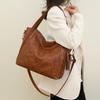 Женская сумка Большая вместимость Сумки через плечо Большая стильная сумка-тоут Женская мягкая кожаная сумка-хобо Сумки-мессенджеры Женская сумка-шоппер