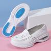 Air-cushioned Nurse Shoes for Women Comfortable Soft-soled Anti-slip Breathable and Hollowed-out Anti-odor Shoes