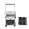 Potato Cutter Portable Plastic Bottom Stainless Steel Potato Cutter for French FriesWith Suction