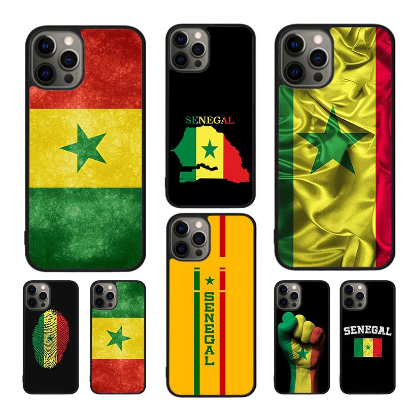 Чехол для мобильного телефона с флагом Сенегала Для iPhone 17 Air 16 15 14 12 13 11 Pro MAX apple Plus Coque