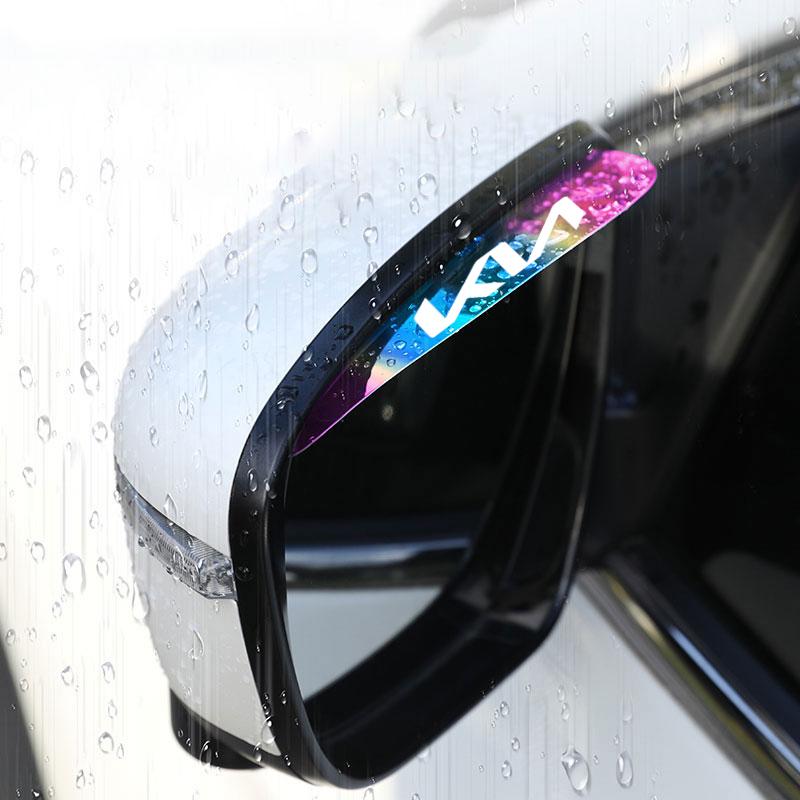 Козырек от дождя на зеркало заднего вида автомобиля Защита от дождя Чехол от дождя Для KIA sportage cerato Optima K2 K3 K4 K5 rio soul stonic Аксессуары wqctu33