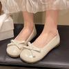 Балетки Женские Туфли Мэри Джейн Неглубокий Бант Платье Лоферы Обувь Fashoin Сандалии Осень 2025 Роскошные Спортивные Повседневные Chaussure Femme