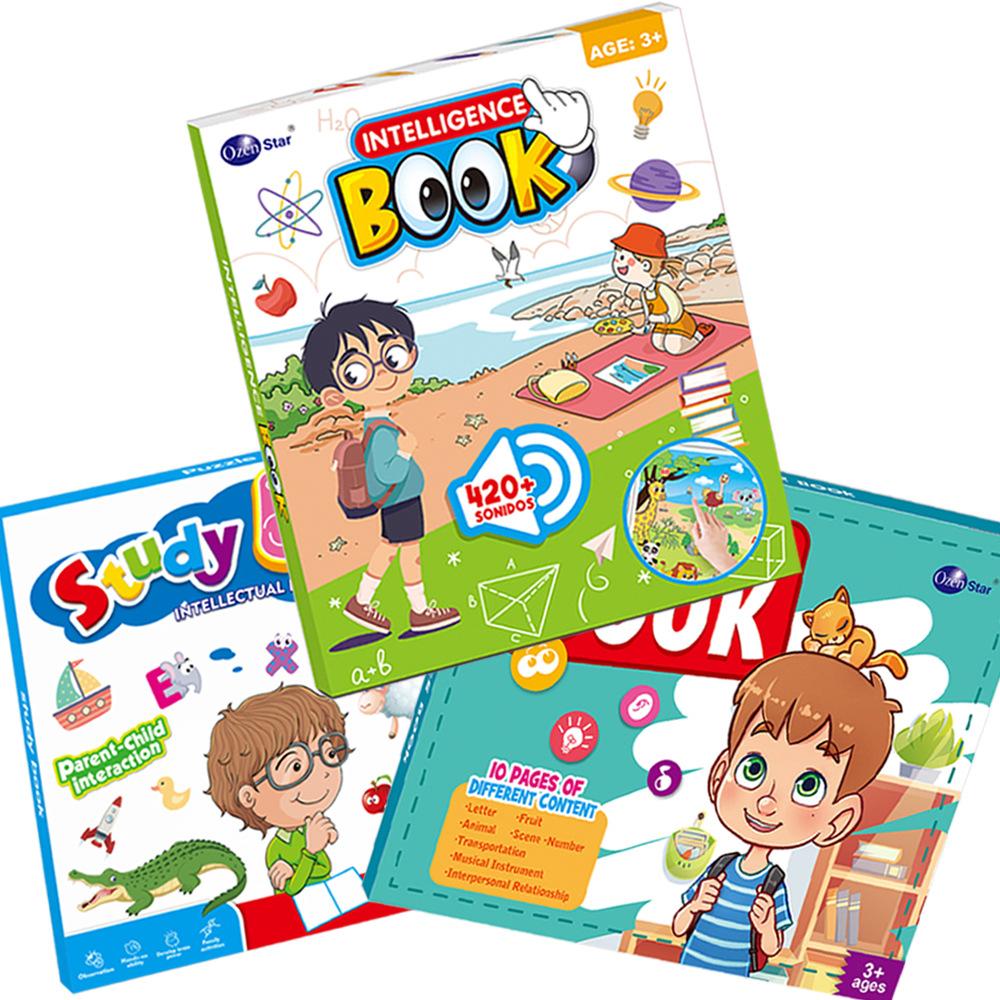 Children'S English Learning Finger Point Reading Infant Word Enlightenment Early Education Machine Baby Listening And Reading Sound Book