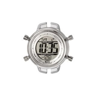 Montre femme - WATX & COLORS - NIÑO DIG.GRIS - Quartz - Affichage analogique - Acier inoxydable