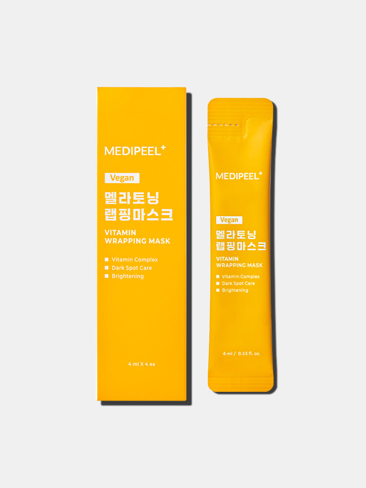 MEDIPEEL Vitamin Mela Тонизирующая обертывающая маска (4мл*4 листа)